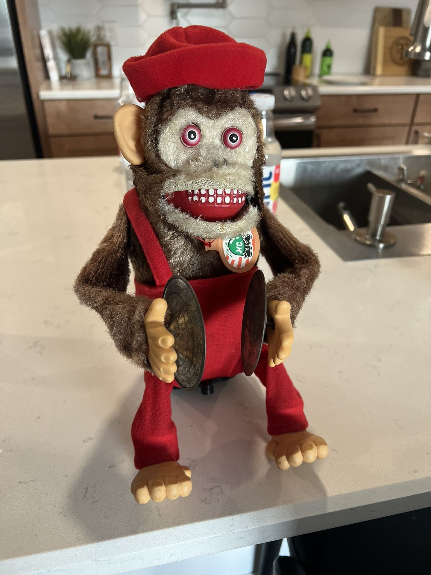 Vintage Clapping Monkey