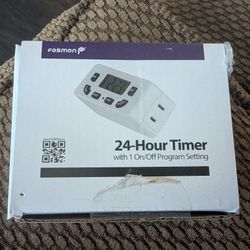 24-hour timer (new, unopened box)
