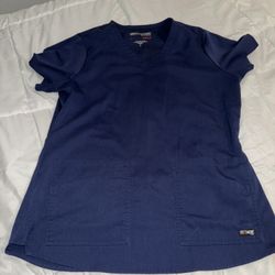 Women’s Dark Blue Scrubs Set 
