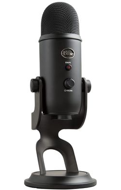 Brand new Blue Yeti USB Microphone for Recording, Streaming, Gaming, Podcasting on PC and Mac, Condenser Mic for Laptop or Computer with Blue VO!CE Ef