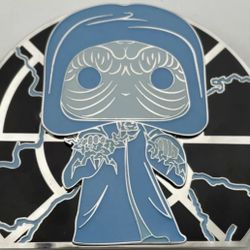 Pop Pin! Star Wars: Holographic Emperor Palpatine SPO Exclusive Limited 600