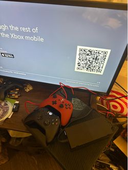Xbox one game system w/ 1 wired controller $80, or with wireless controller for $100