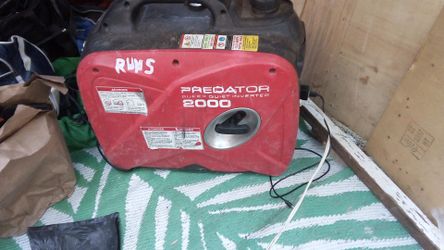 Predator 2000 Generator