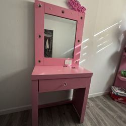Pink Vanity