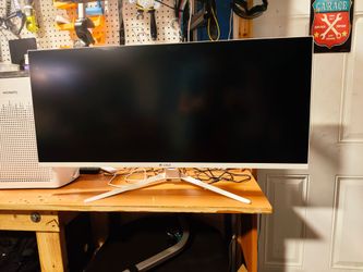 CRUA 34" WQHD 165Hz IPS Ultrawide Gaming computer Monitor, FreeSync,2 HDMI/DP, 
120%sRGB Color, Built-In Speakers, Low Blue Light, 178° Wide View