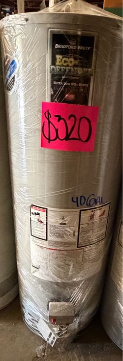 💦BRADFORD WHITE🔥40GAL BOILER