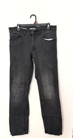 Men's Sonoma Black Faded 32x32 Jeans
