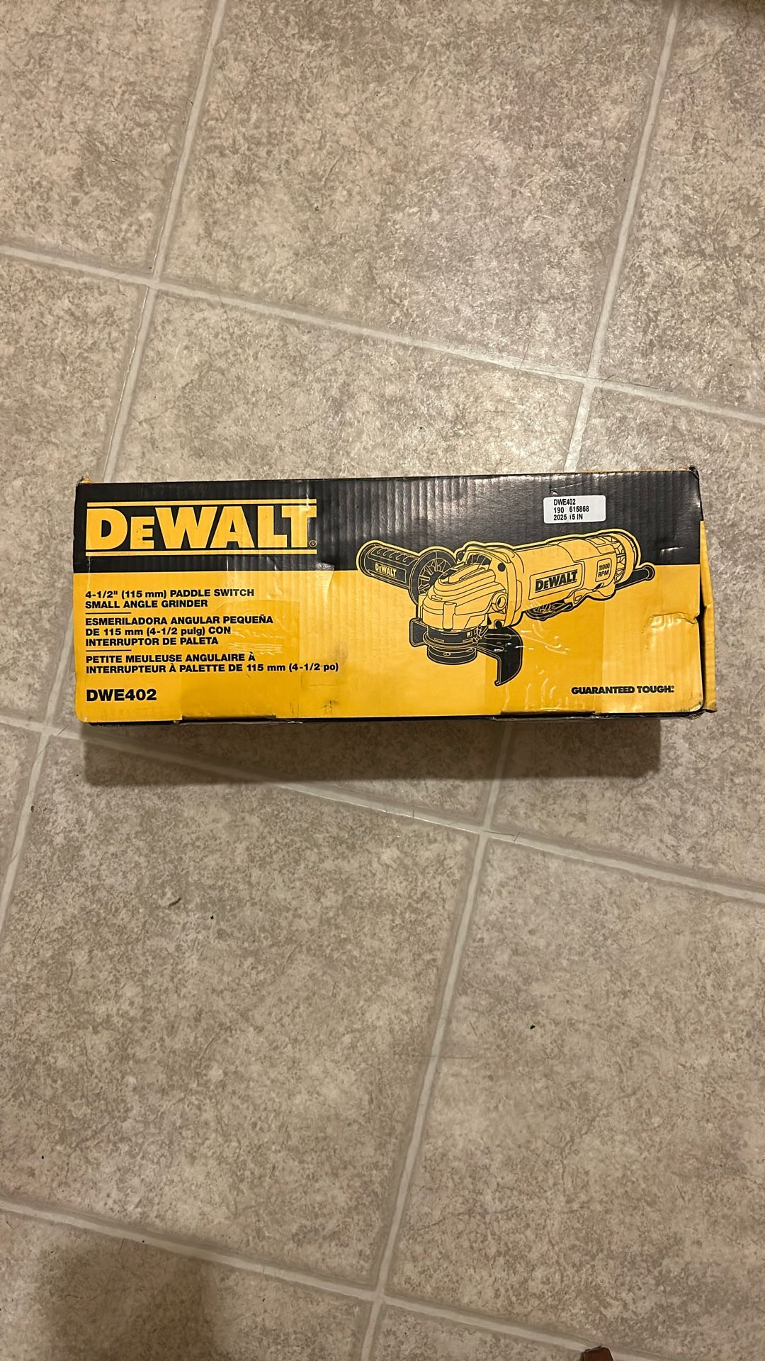 Dewalt Grinder 