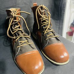 LENNON - WORK BOOTS (BROWN)