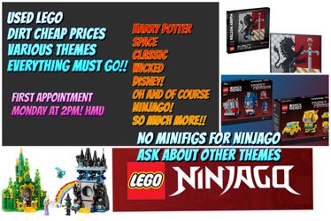 HUGE USED LEGO SALE! ***Read**