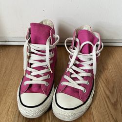 Converse Chuck Taylor All Star - Magenta, With Pink Logo