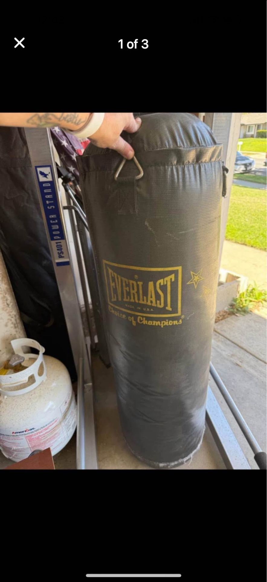 Everlast punching bag ONLY NO STAND