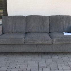 New Gray Square Arm Sofa
