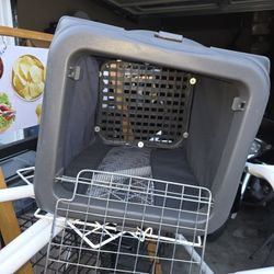 Shrink Wrapper Or SMALL travel Kennel  Or Cutter Board