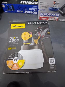 Wagner flexio 2500 paint and stain sprayer