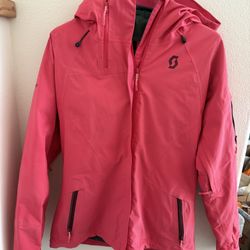 Scott Pink Ski Jacket Small Gore-Tex