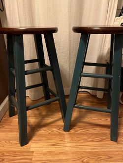 Solid wood stools