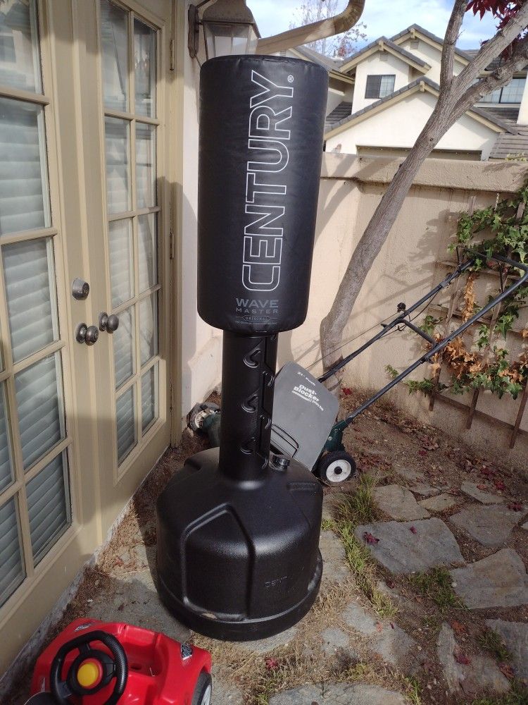Century Punching Bag + Hayabusa Boxing Gloves 