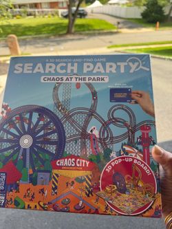 Search Party Chaos at the Park Board Game