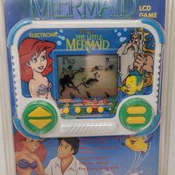 Tiger Electronics Disney The Little Mermaid LCD Handheld Game 1991 Sealed 7-882