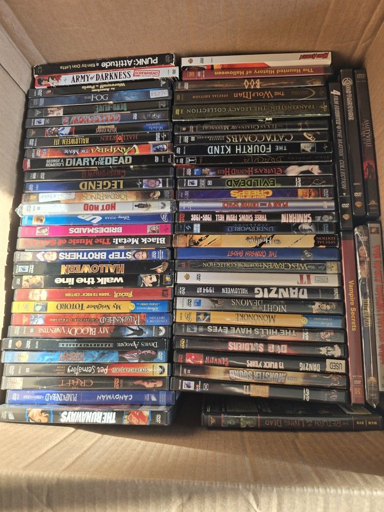 Horror Movie DVD Lot