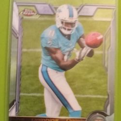 2015 Topps Chrome DeVante Parker Rookie Card 
