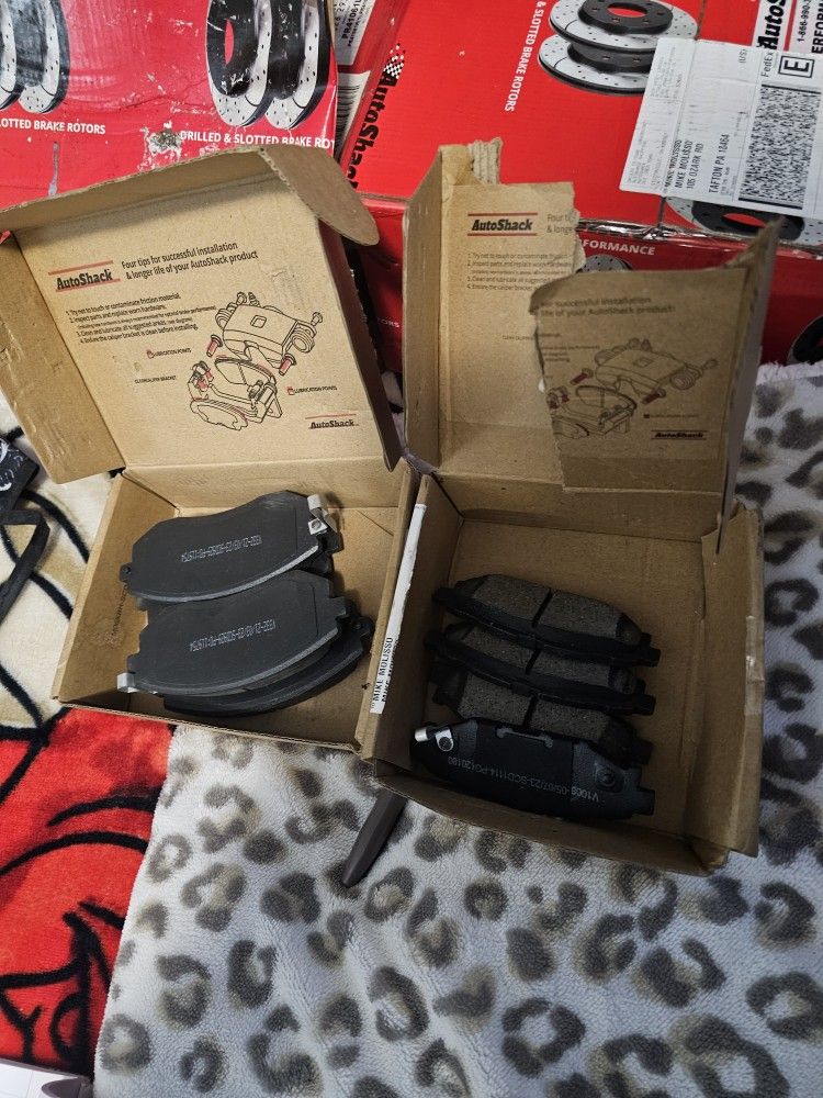 All 4 BRAKES And ROTORS. NEW