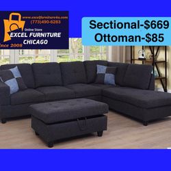 💫FREE DELIVERY💫Brand New Sectional Sofa Couch 