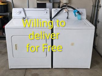 Kenmore Heavy Duty Washer And Electric Dryer Set