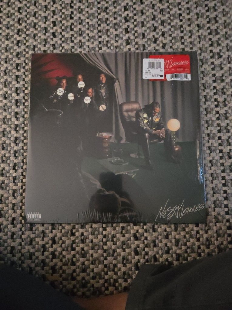 Burna Boy No Sign Of Weakness Vinyl Record
