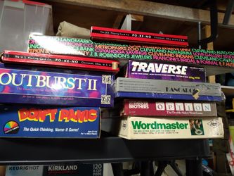 Various board games