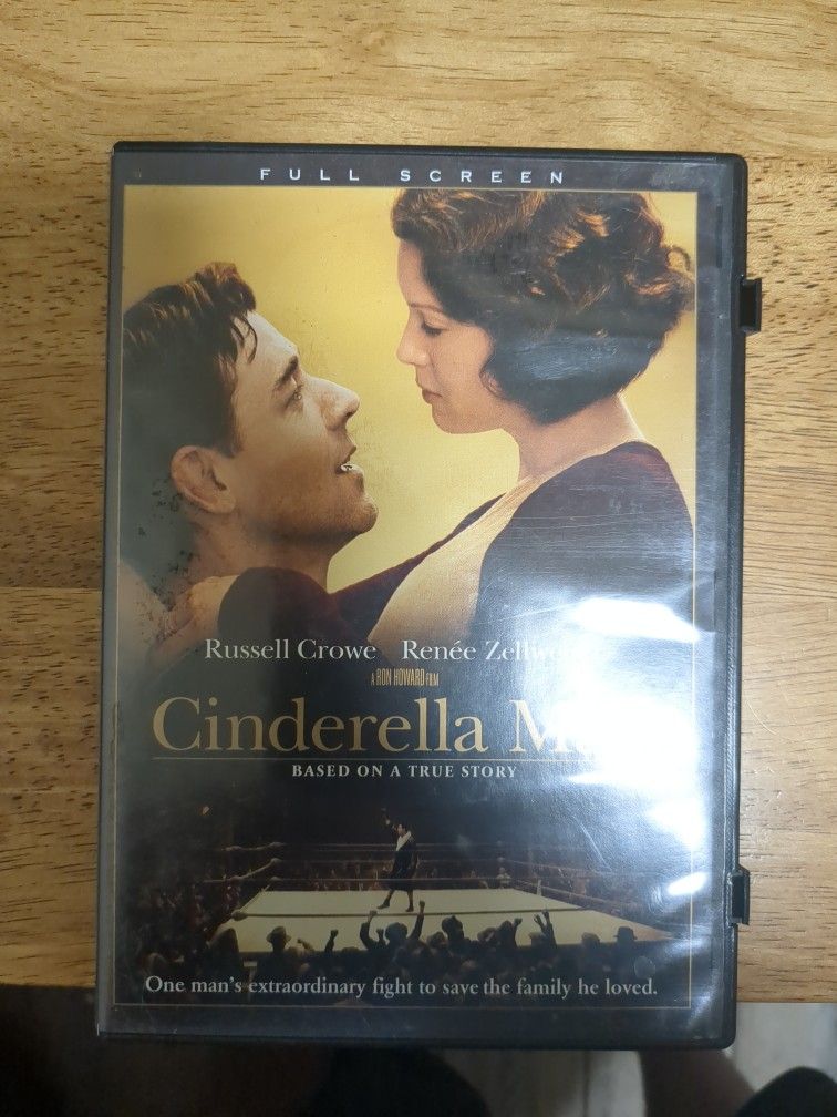 Cinderella Man Used DVD Great Condition 