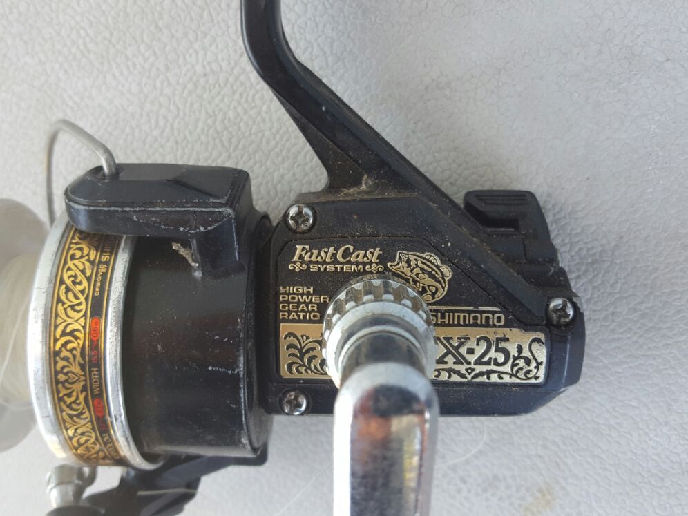 Shimano Fishing reel, Fast Cast System X25 Reel