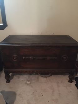 Antique Large Cedar Hope Chest