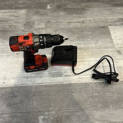 Bauer 20V Cordless Hammer Drill with Battery and Charger  Lithium Battery 1792C/B1