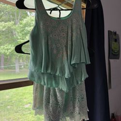 Kids Matching Shirt And Shorts Set