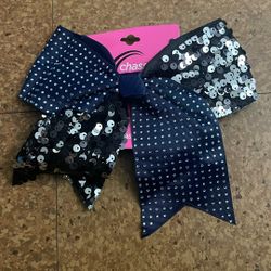 (8) Rhinestone & Sequin Performance Hair Bow Cheerleading Girls' Bling