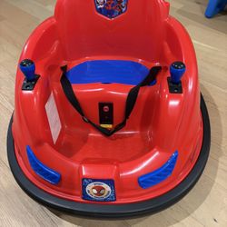 Marvel Spidey Bumper Car Ride For Kid