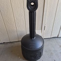 Lines Smokers Cease Fire Cigarette Receptacle