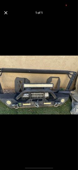 Jeep wrangler front bumper 2007