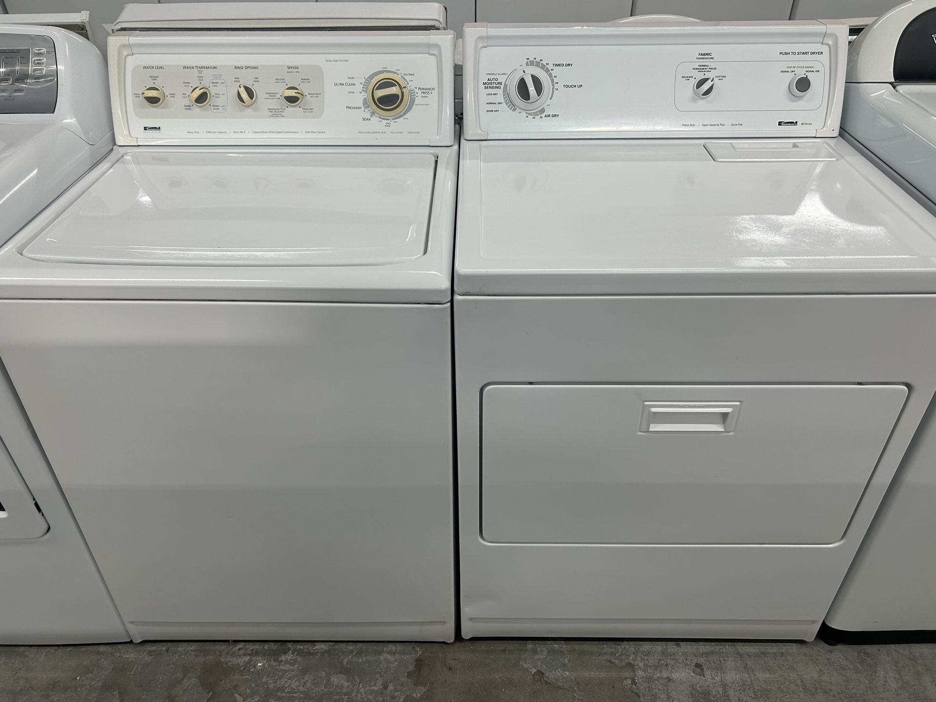 Matching Kenmore Washer Dryer Set 