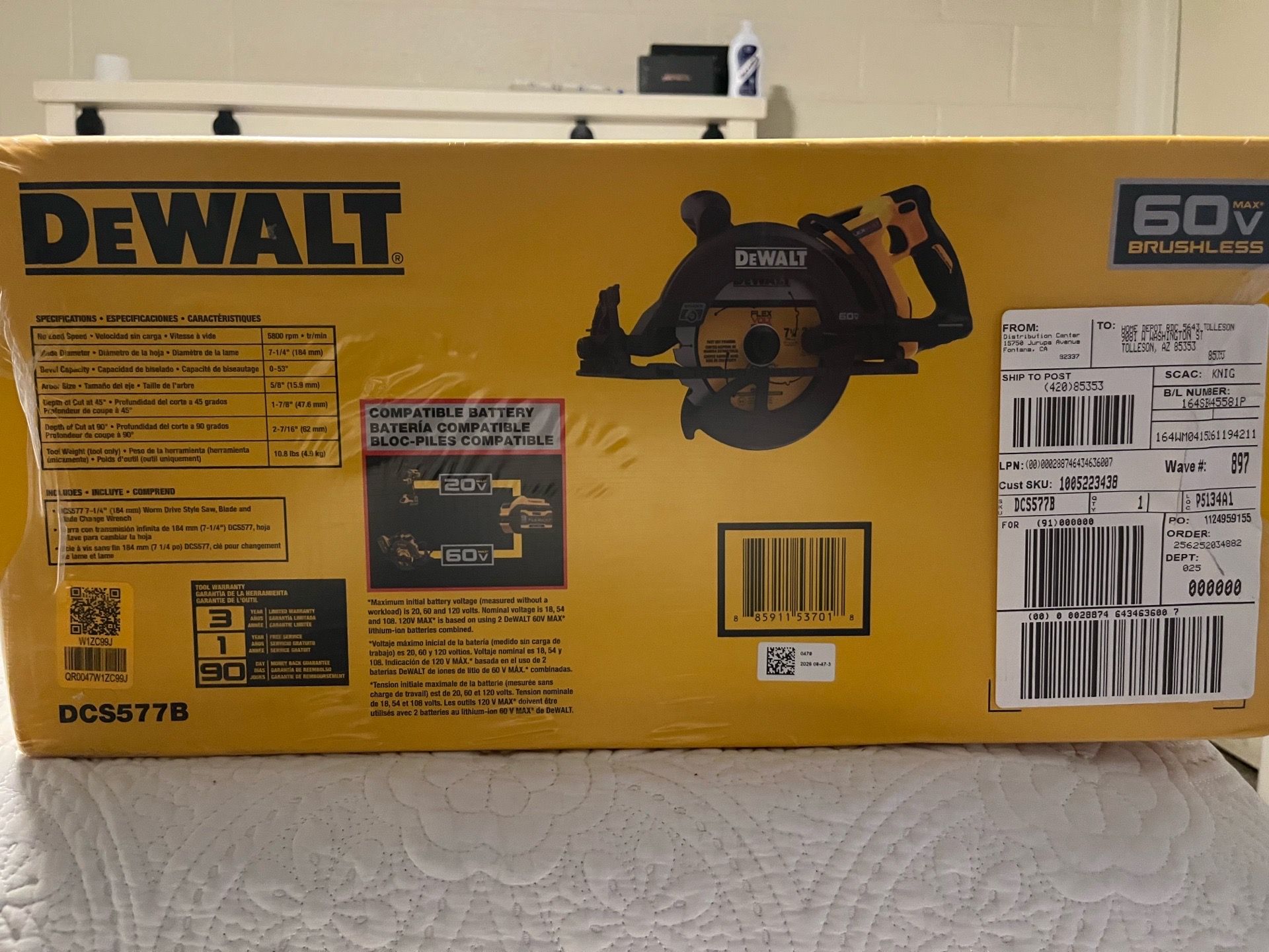 Dewalt saw