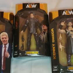 AEW UNRIVALED SET OF 3 @$100