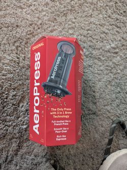 Original Aeropress coffee maker travel