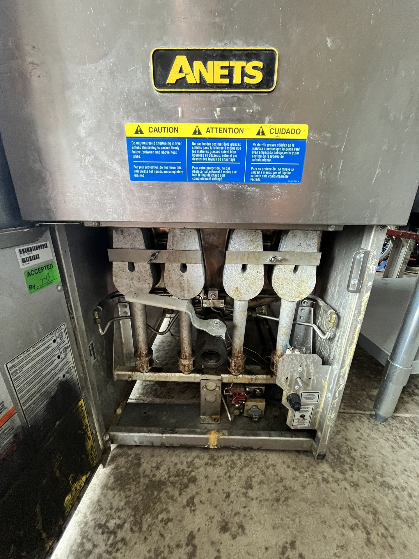 70lbs Capacity Gas Fryer