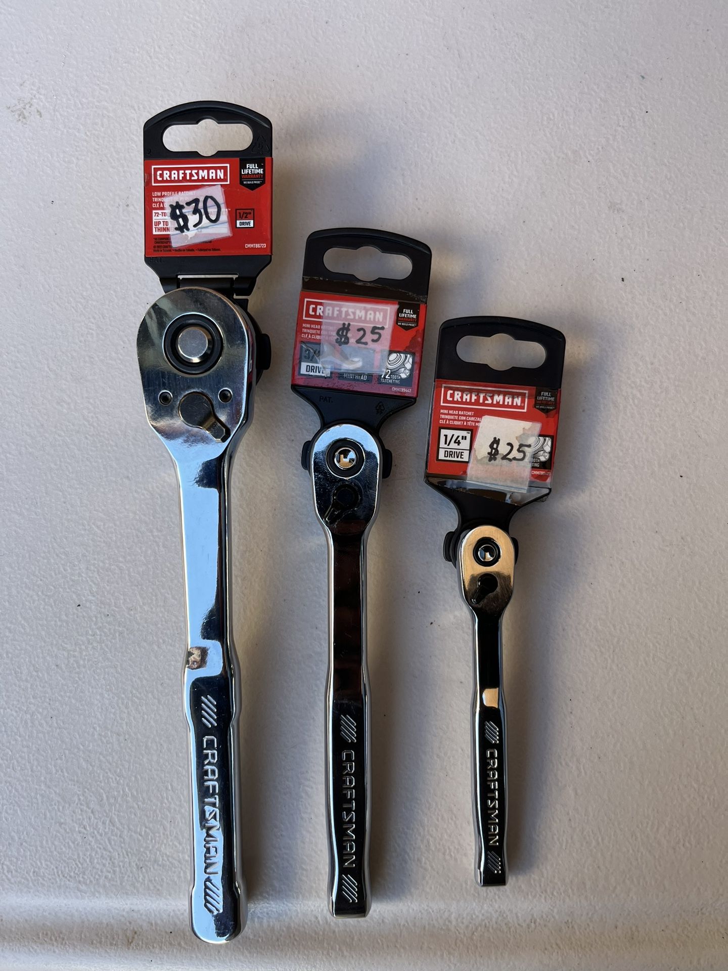 Craftsman Ratchets