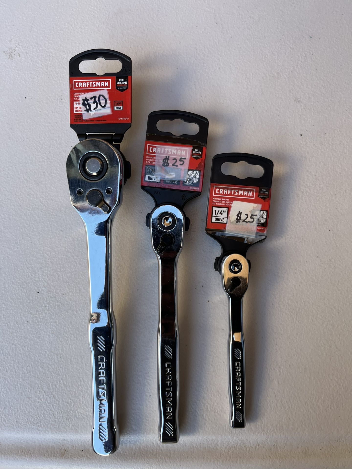 Craftsman Ratchets 