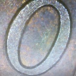 1998 Lincoln penny no mint mark, DD On The ONE On The Reverse Off Center Rim