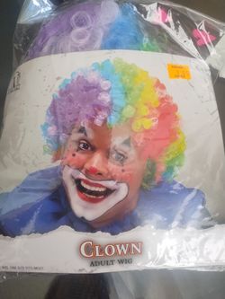 Clown wig