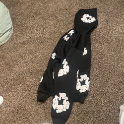 Polyester Denim Tear Size Small